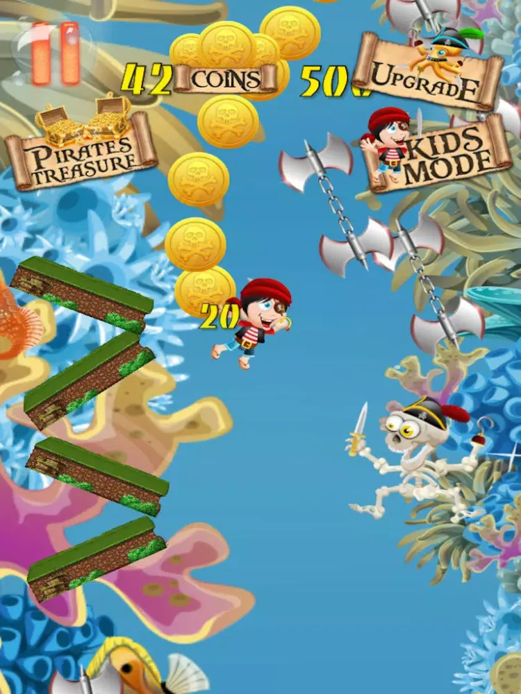 Captures d'écran de A Perfect Yellow-Belly Pirate Revenge iPad 