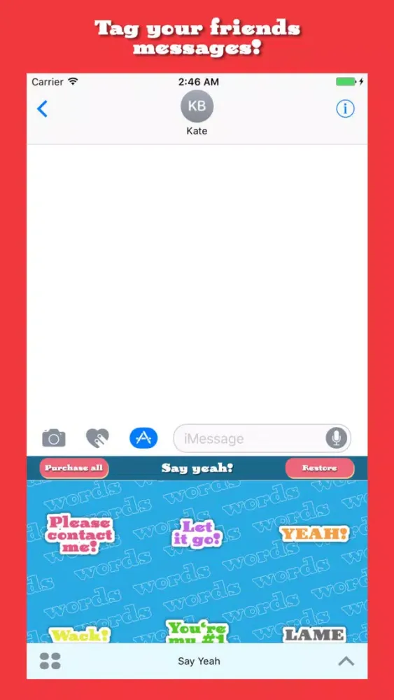 Say Yeah Screenshots