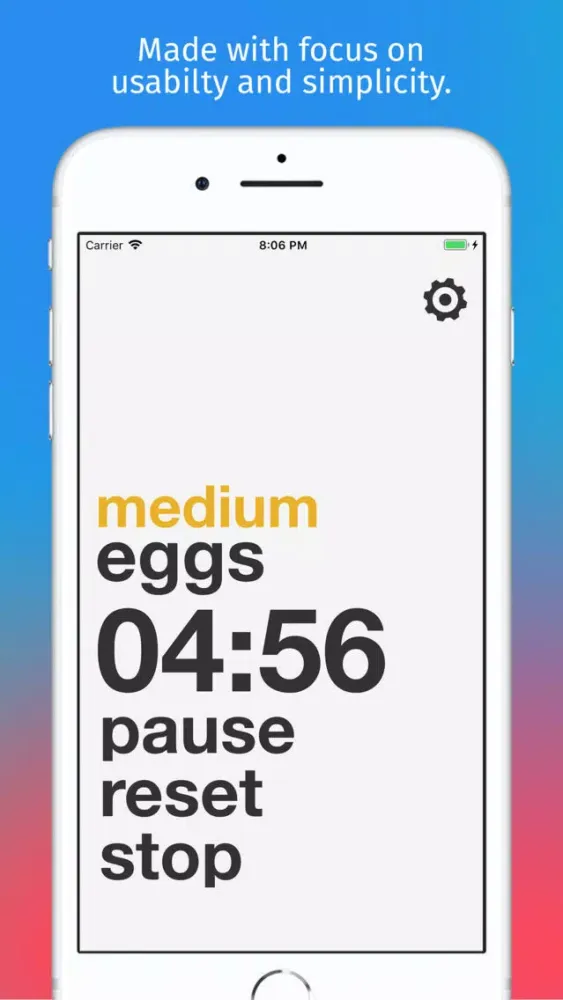 Typo Egg Timer应用截图