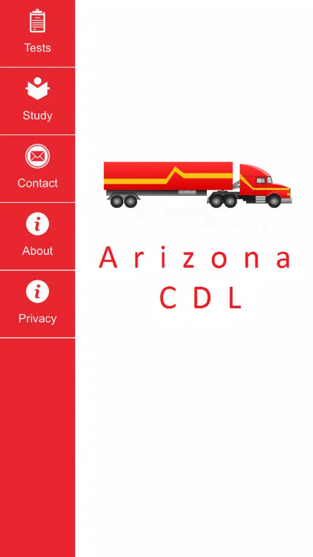 Ảnh chụp màn hình của Arizona CDL Test Prep Manual
