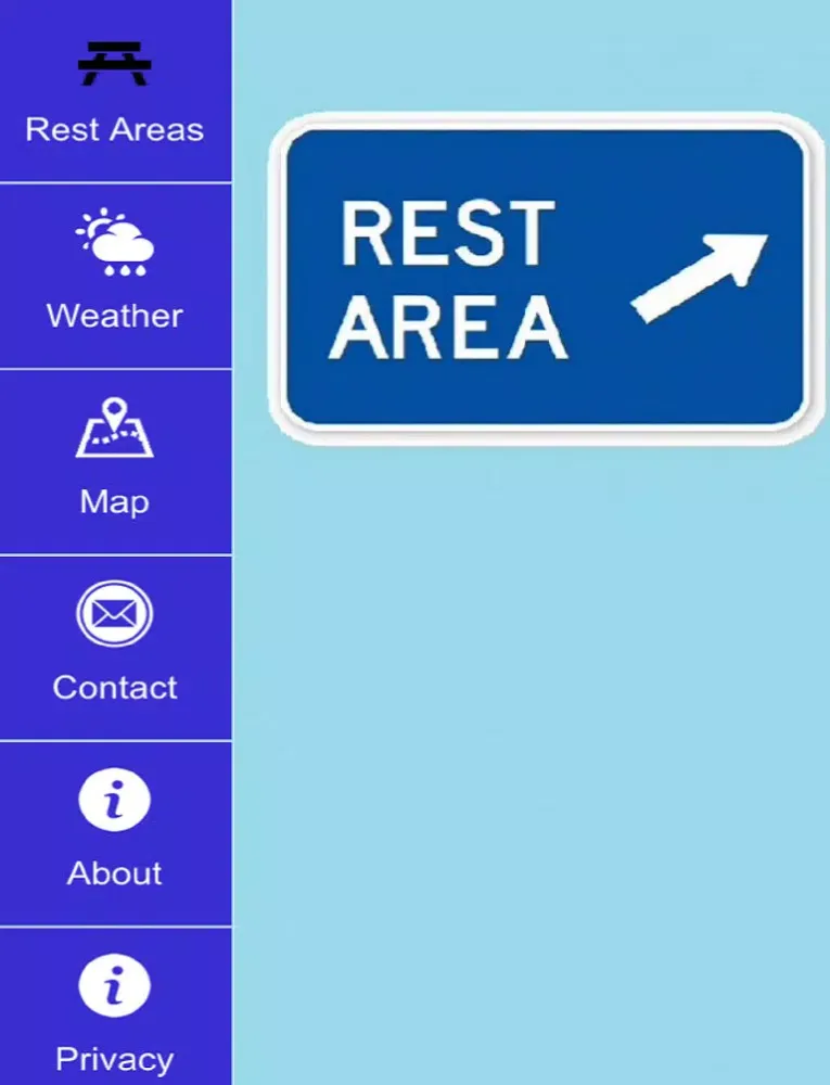 Rest Area Finder U.S.A. iPad  স্ক্রিনশট