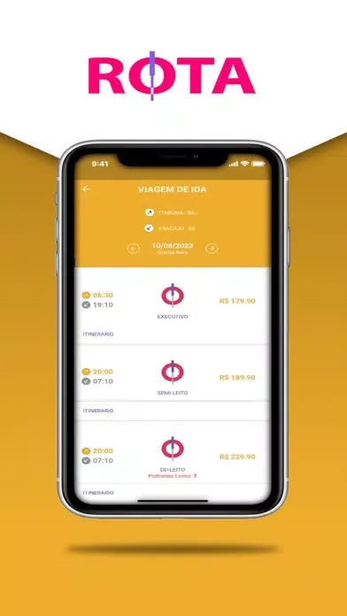 Capturas de pantalla de Rota Transportes Rodoviaria