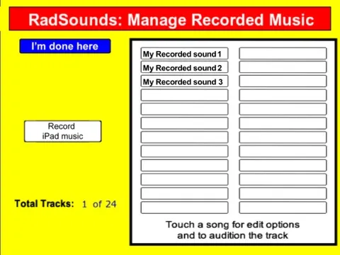 RadSounds Cause/Effect Lite iPad  Ekran Görüntüleri