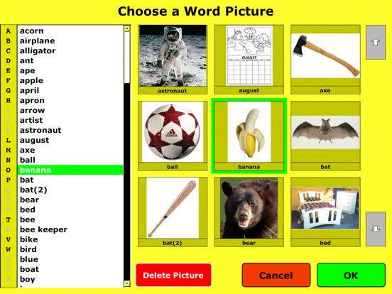 Spell-A-Word Lite iPad 應用截圖