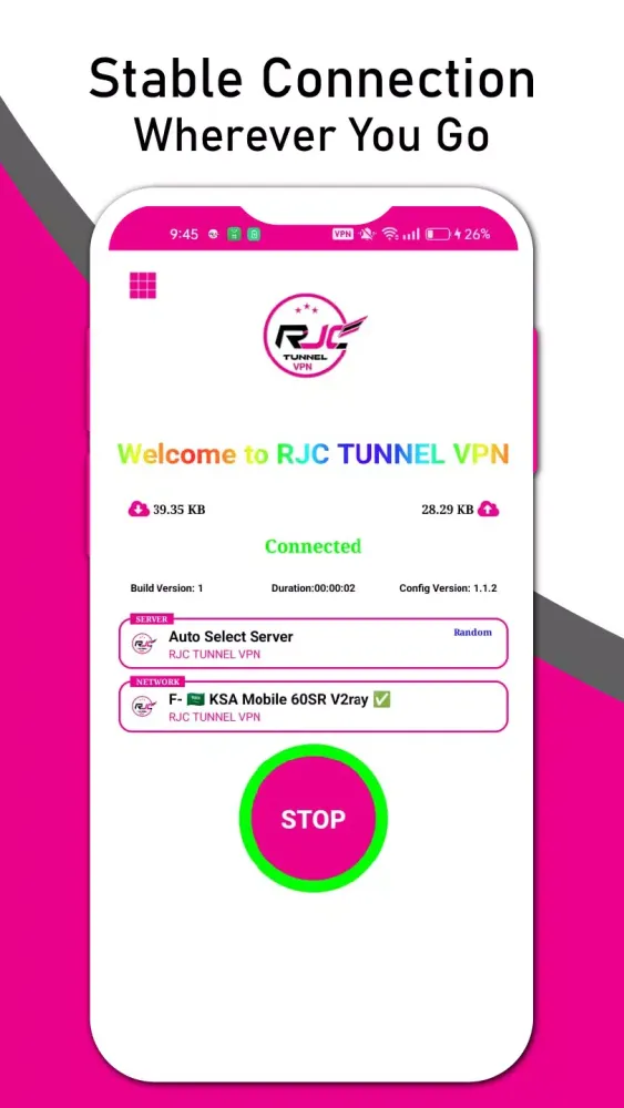RJC TUNNEL VPN应用截图