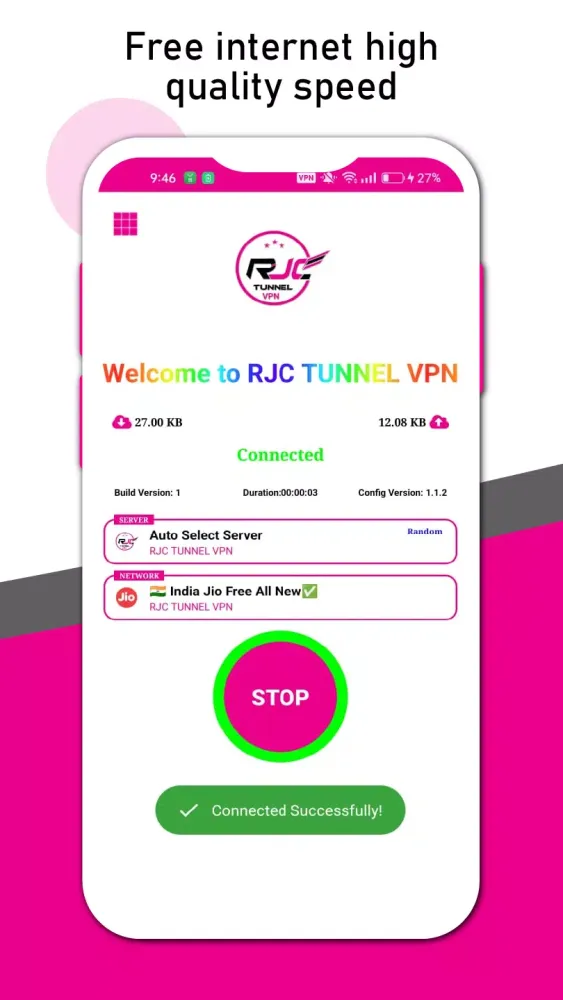 RJC TUNNEL VPN应用截图