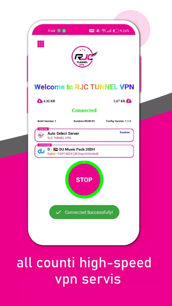 RJC TUNNEL VPN应用截图