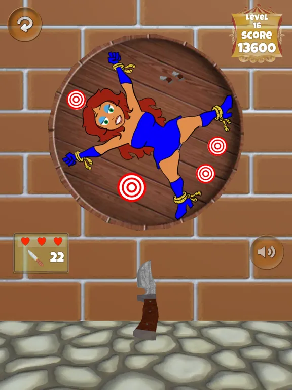 Classic Knife Throwing Game iPad  Screenshots