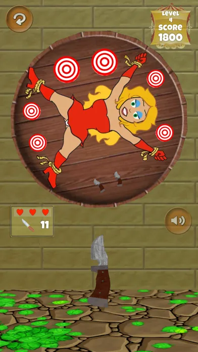 Classic Knife Throwing Game Screenshots
