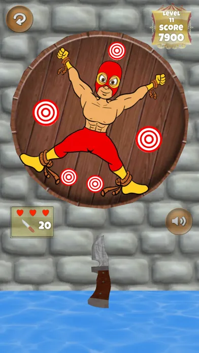 Classic Knife Throwing Game Screenshots