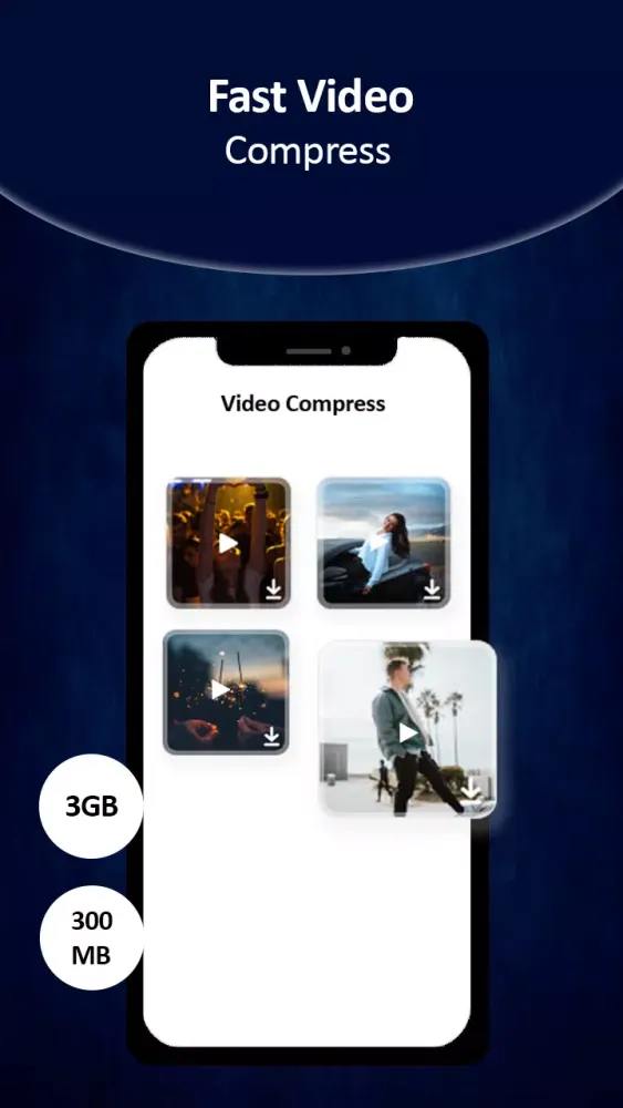Video Compressor - Fast Compress Video سکرین شاٹس