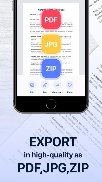 PDF Scanner: Documents to PDF Screenshots