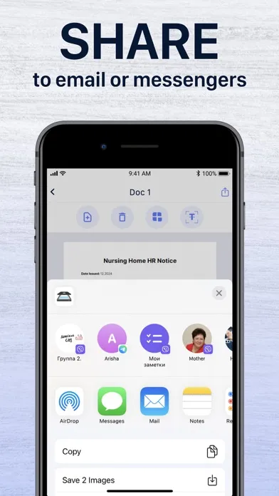 PDF Scanner: Documents to PDF Screenshots