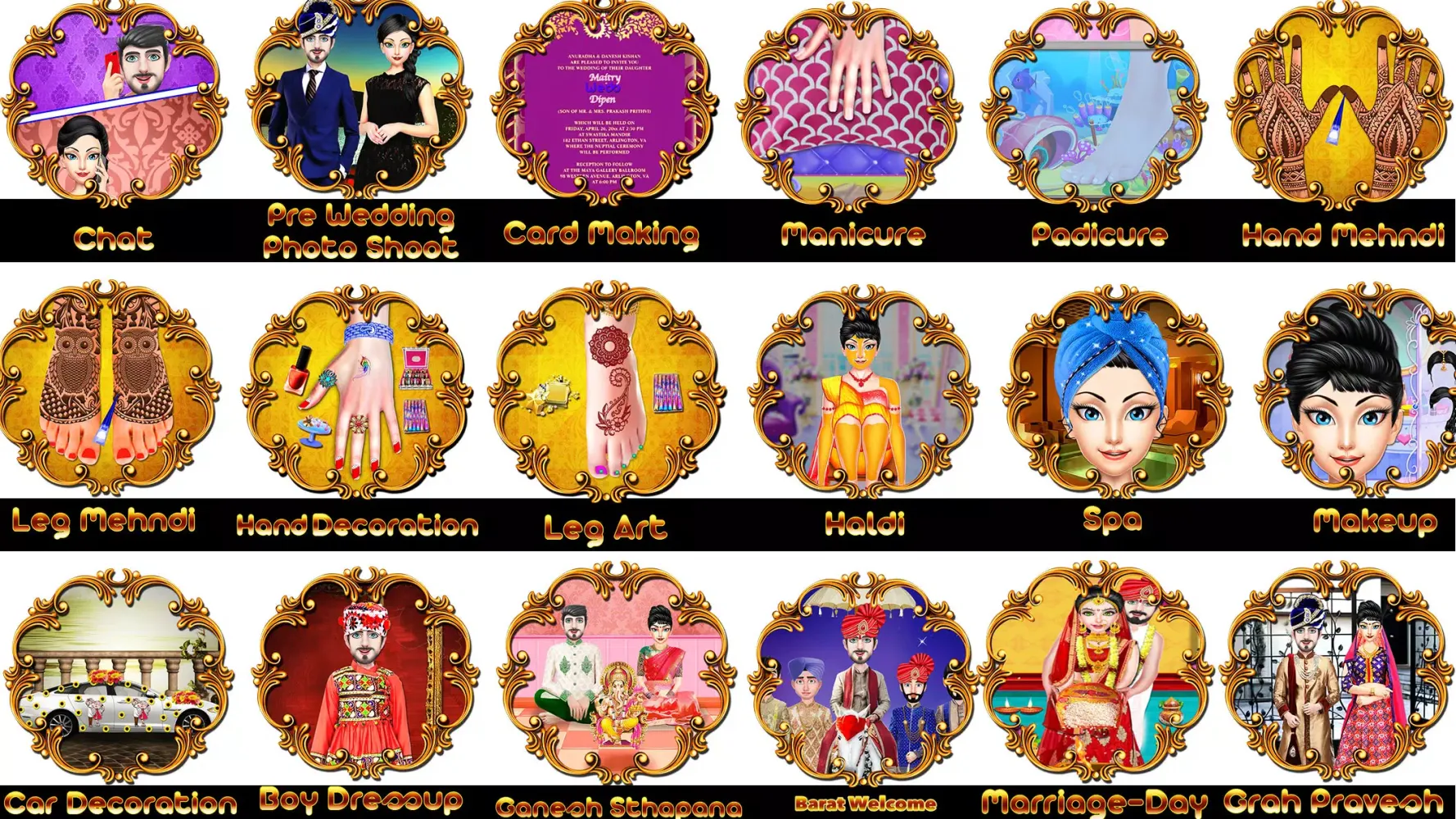 ภาพหน้าจอของ Hindu Wedding हिन्दू शादी गेम
