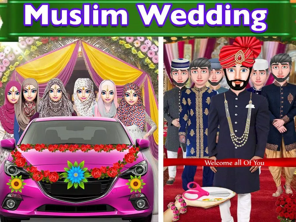 Zrzuty ekranu Arabic Muslim Hijab Wedding