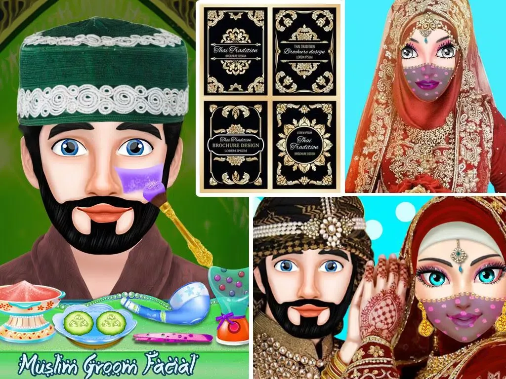 Zrzuty ekranu Arabic Muslim Hijab Wedding