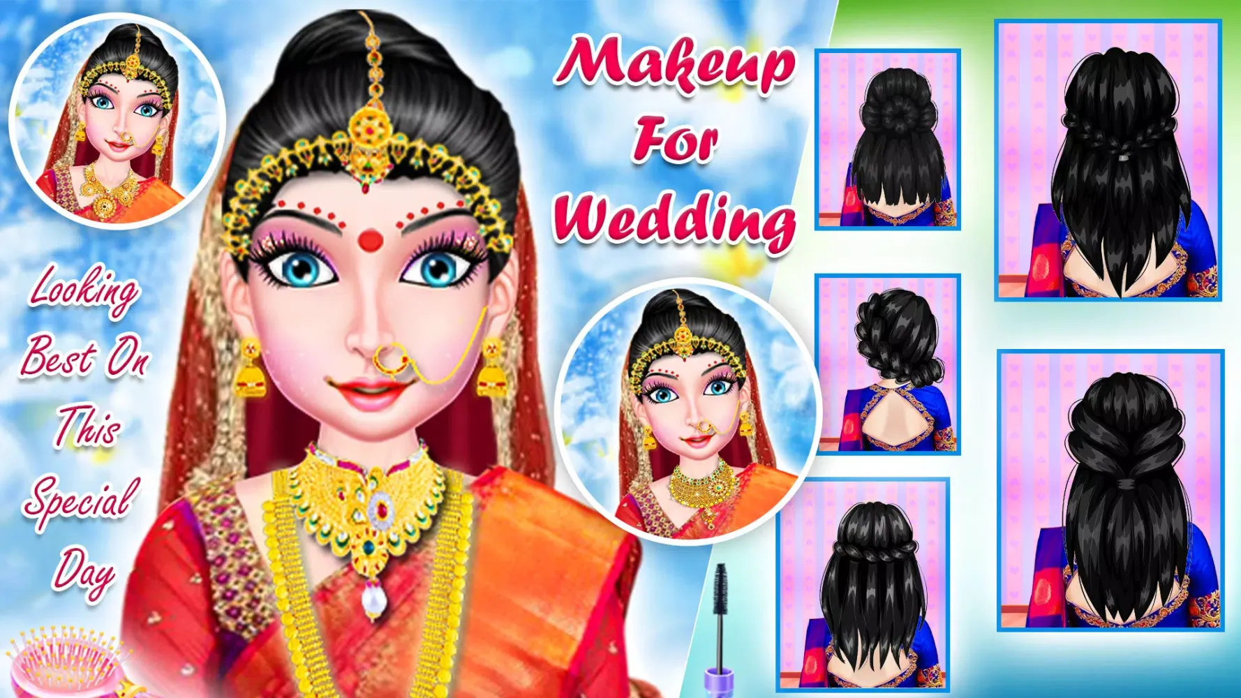 Indian Hindu Wedding Girl Game Screenshots