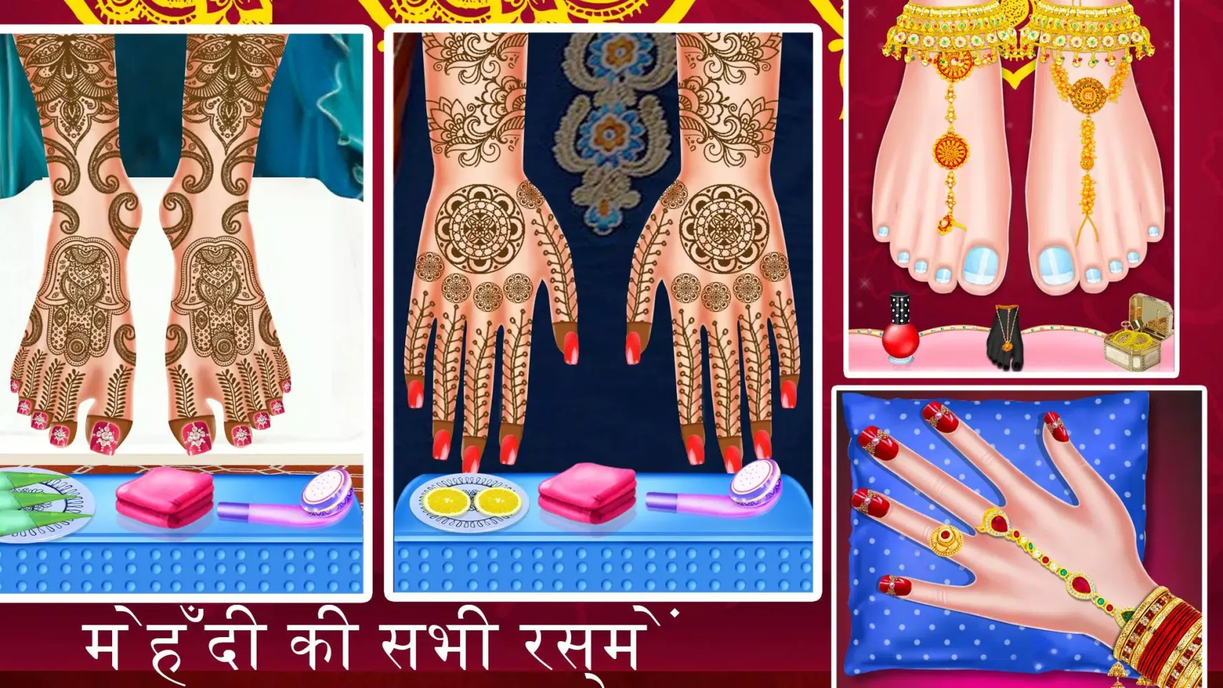 Indian Hindu Wedding Girl Game Screenshots