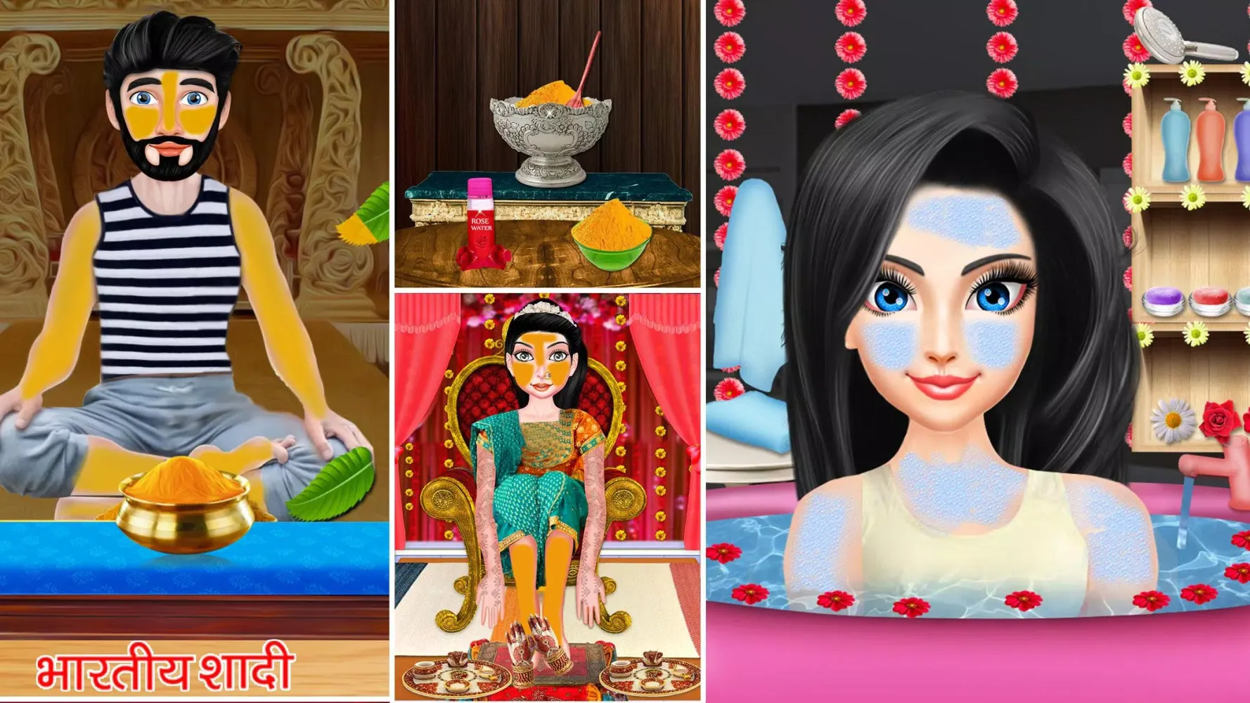 Indian Hindu Wedding Girl Game Screenshots