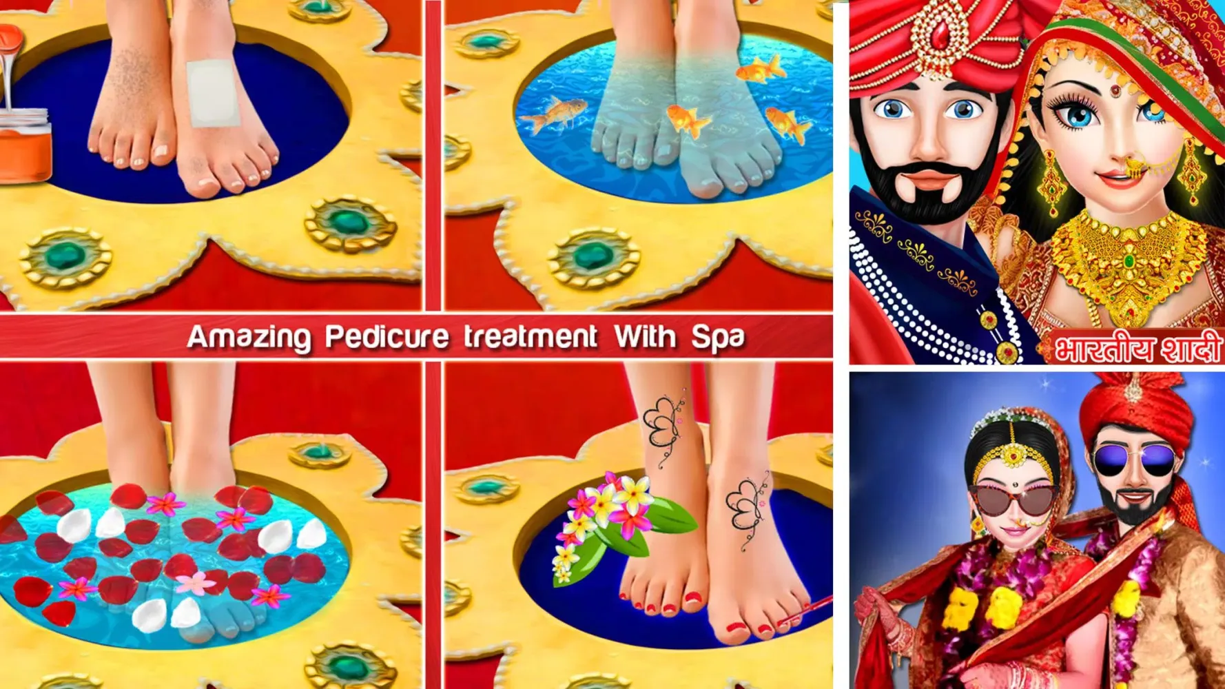 Indian Hindu Wedding Girl Game Screenshots