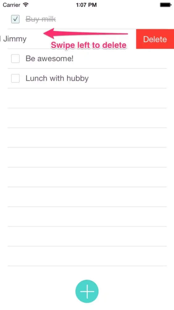 Tangkapan layar Quiklist - Simplest to-do list