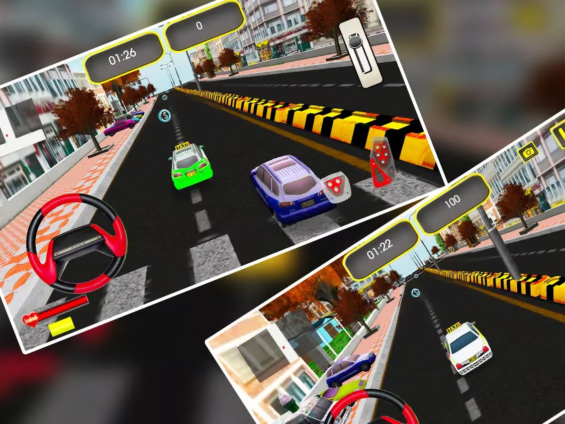 Capturas de pantalla de City Taxi Sim 2018 iPad 
