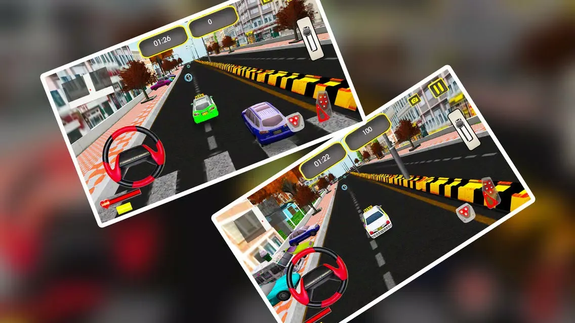 Capturas de pantalla de City Taxi Sim 2018