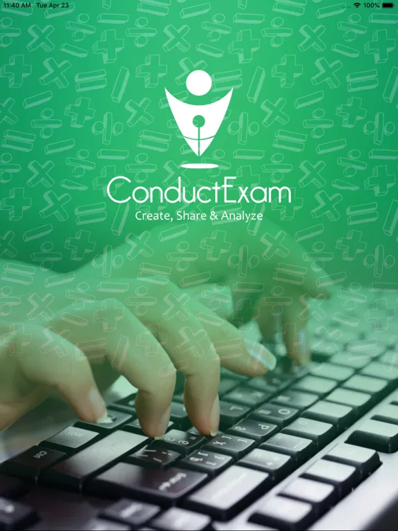 Capturas de tela do Conduct Exam iPad 