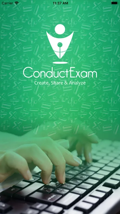 Capturas de tela do Conduct Exam