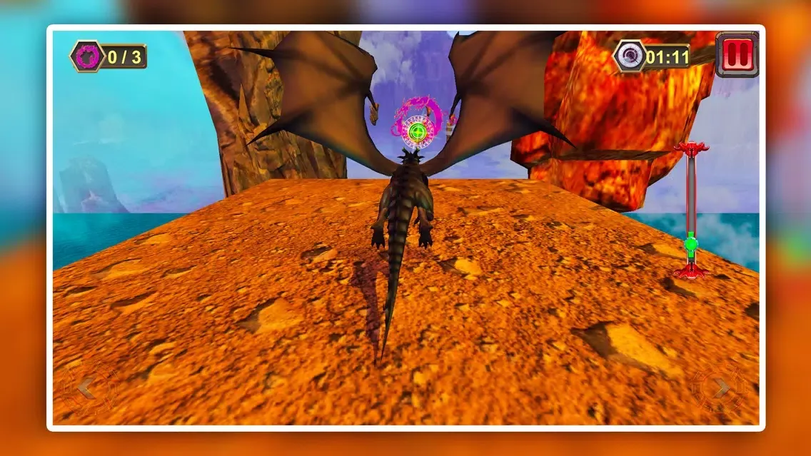 ภาพหน้าจอของ Dragon Flight Simulator 2019