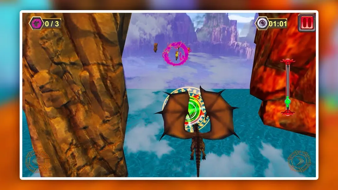 ภาพหน้าจอของ Dragon Flight Simulator 2019