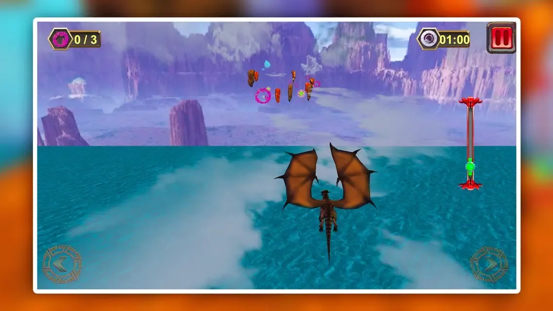 ภาพหน้าจอของ Dragon Flight Simulator 2019