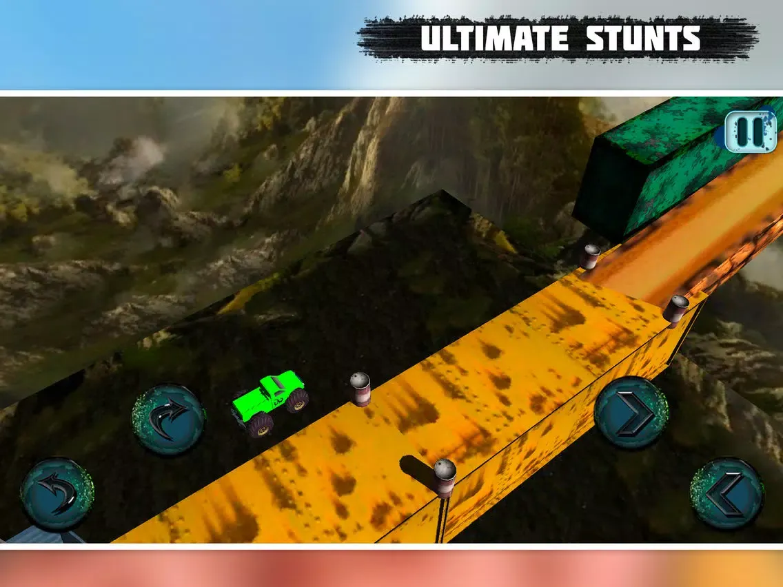 Capturas de tela do Monster Trucks Racing Stunts iPad 