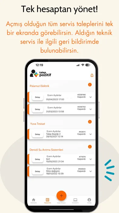 Servis Pozitif - Müşteri স্ক্রিনশট