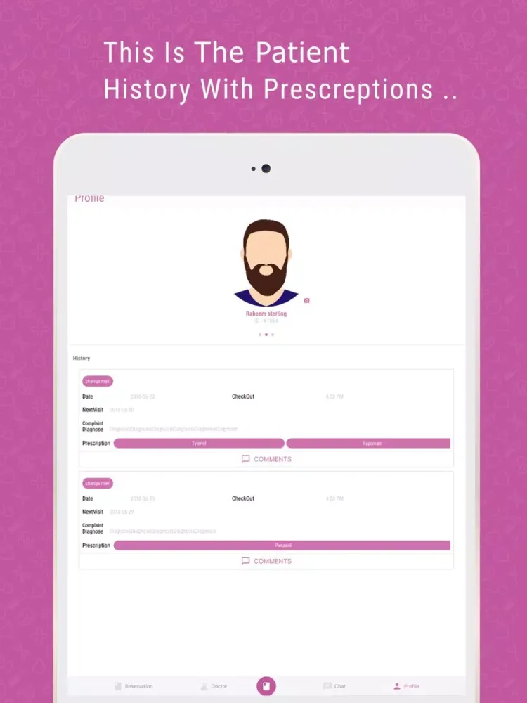 ChangeMe Clinics iPad  سکرین شاٹس