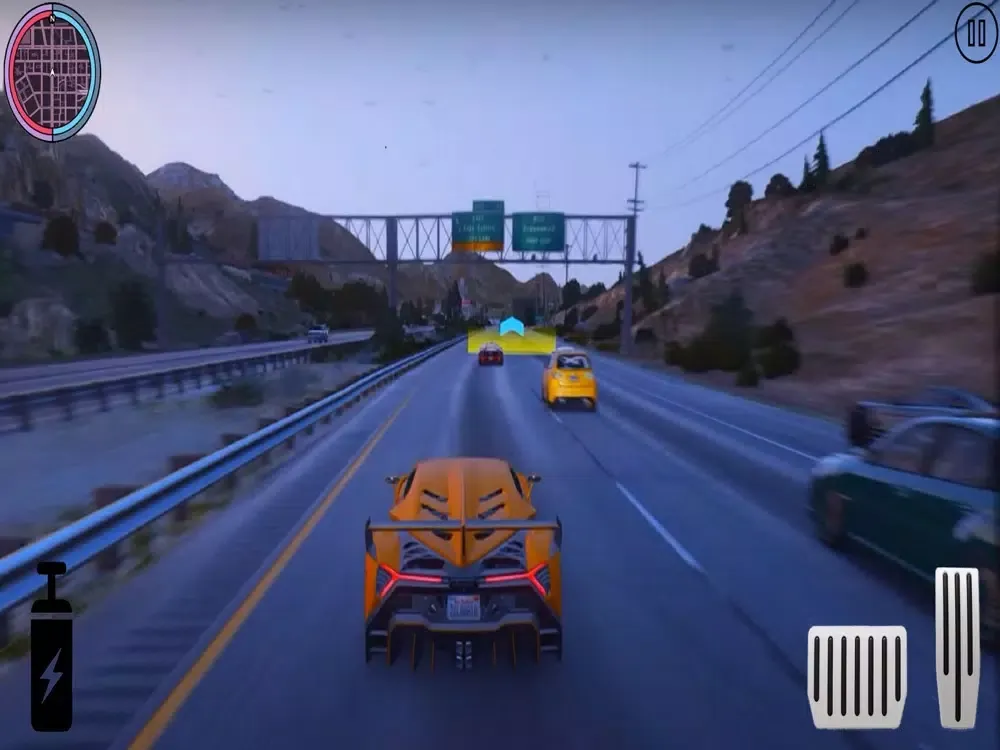 Tangkapan skrin Real Driving Game 21 iPad 