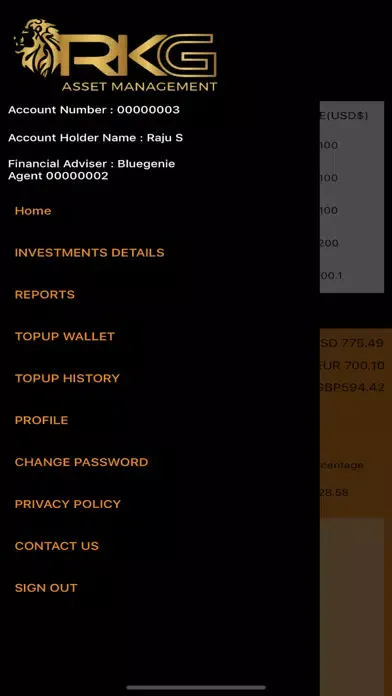 Скриншоты RKG PRIVATE WEALTH