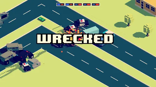 Tangkapan skrin Smashy Road: Wanted