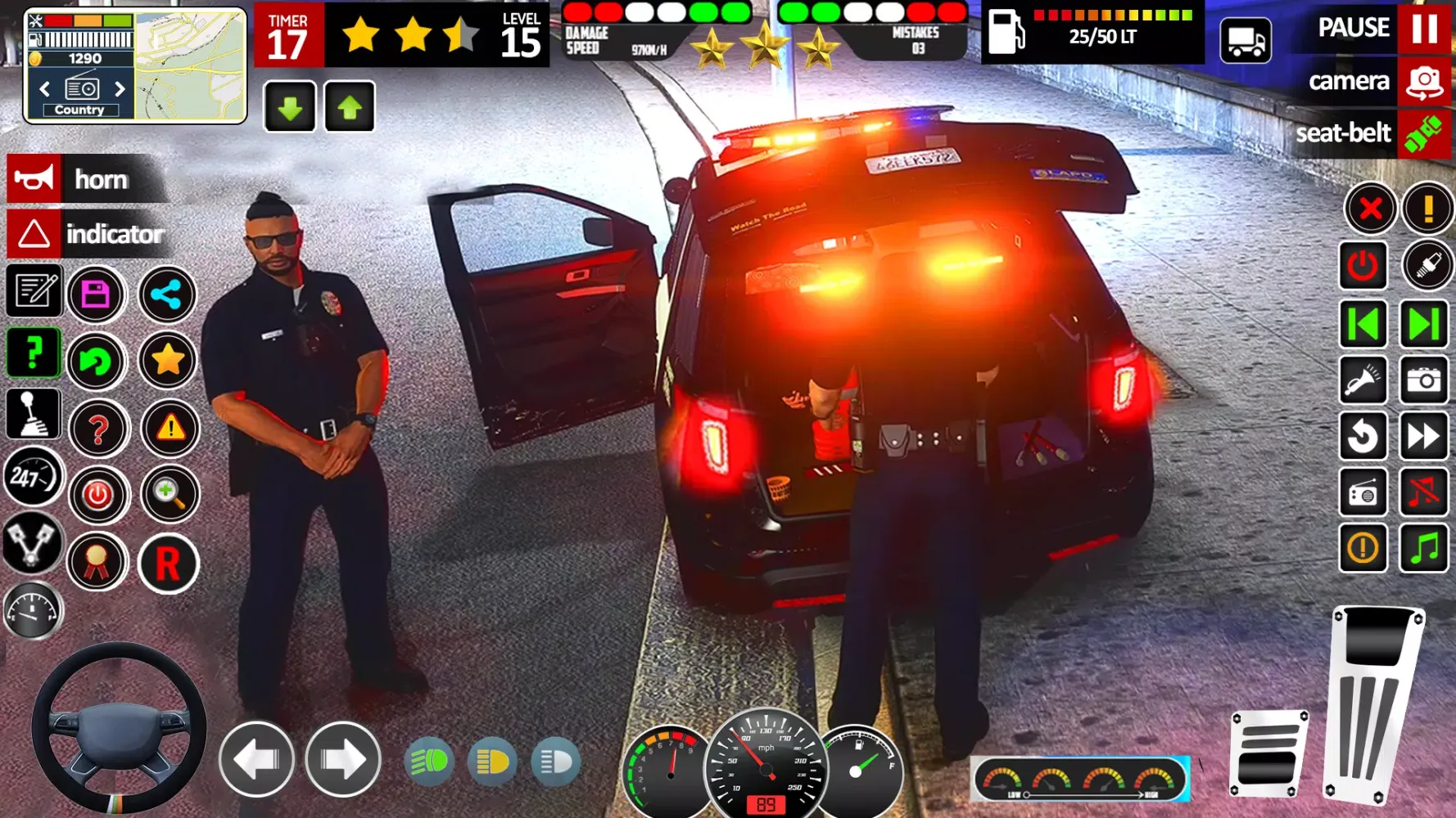 US Police Car Chase Car Games Screenshots