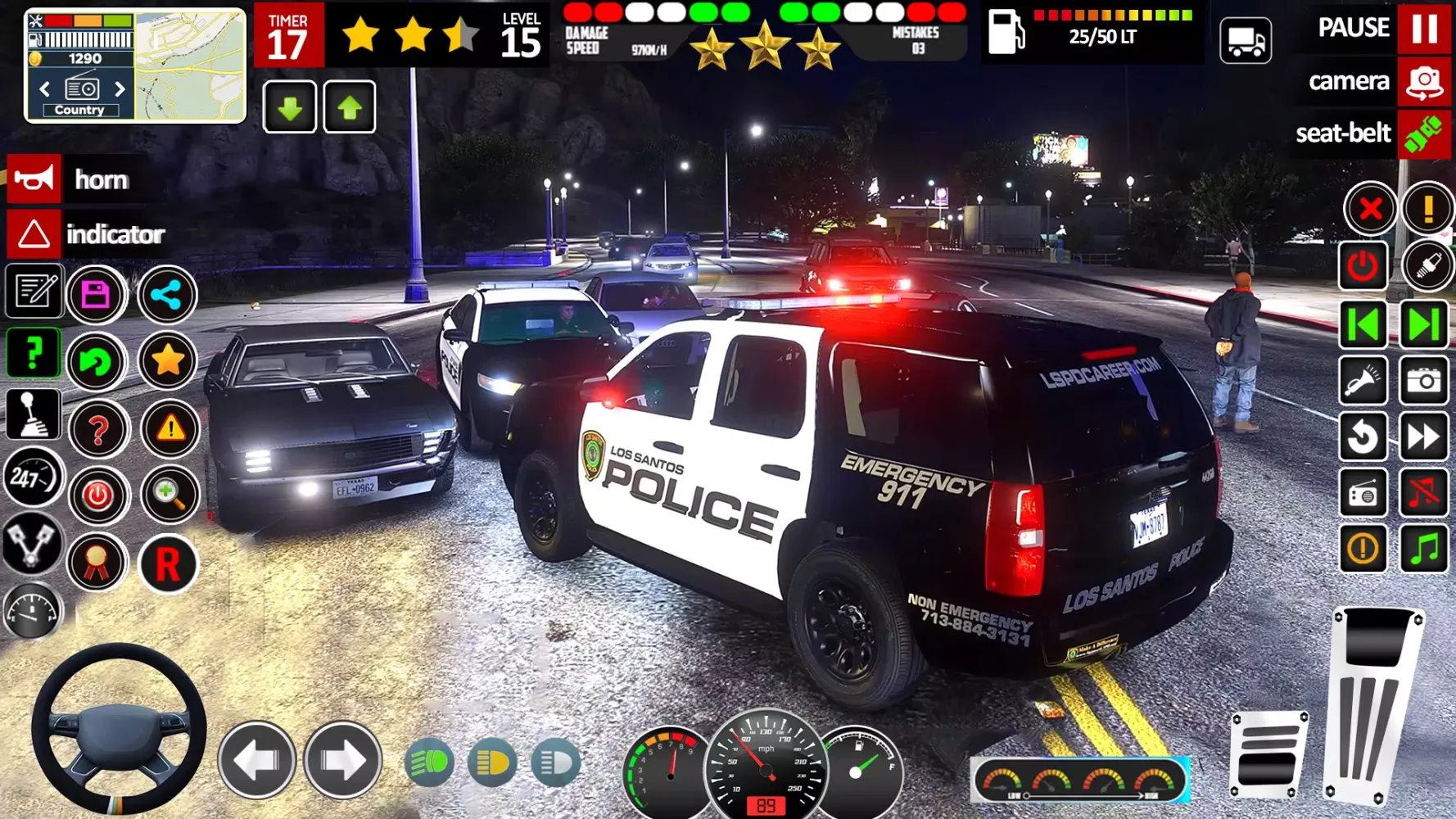 US Police Car Chase Car Games Screenshots