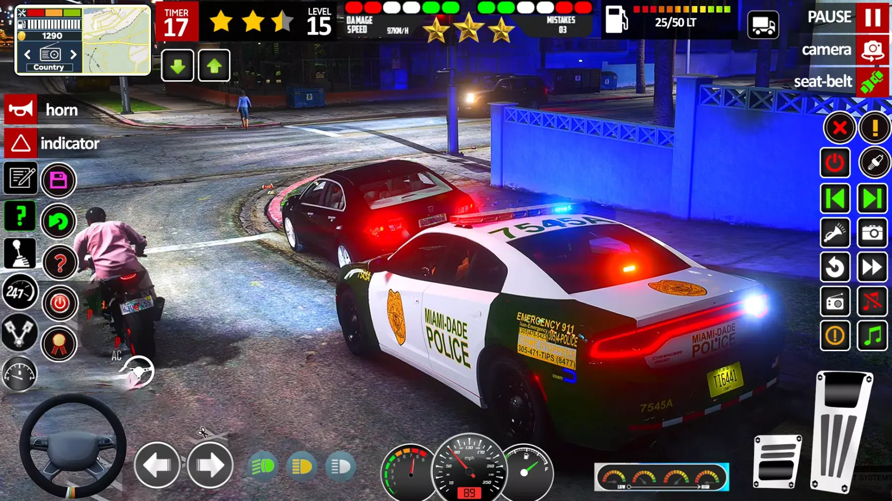 US Police Car Chase Car Games Screenshots