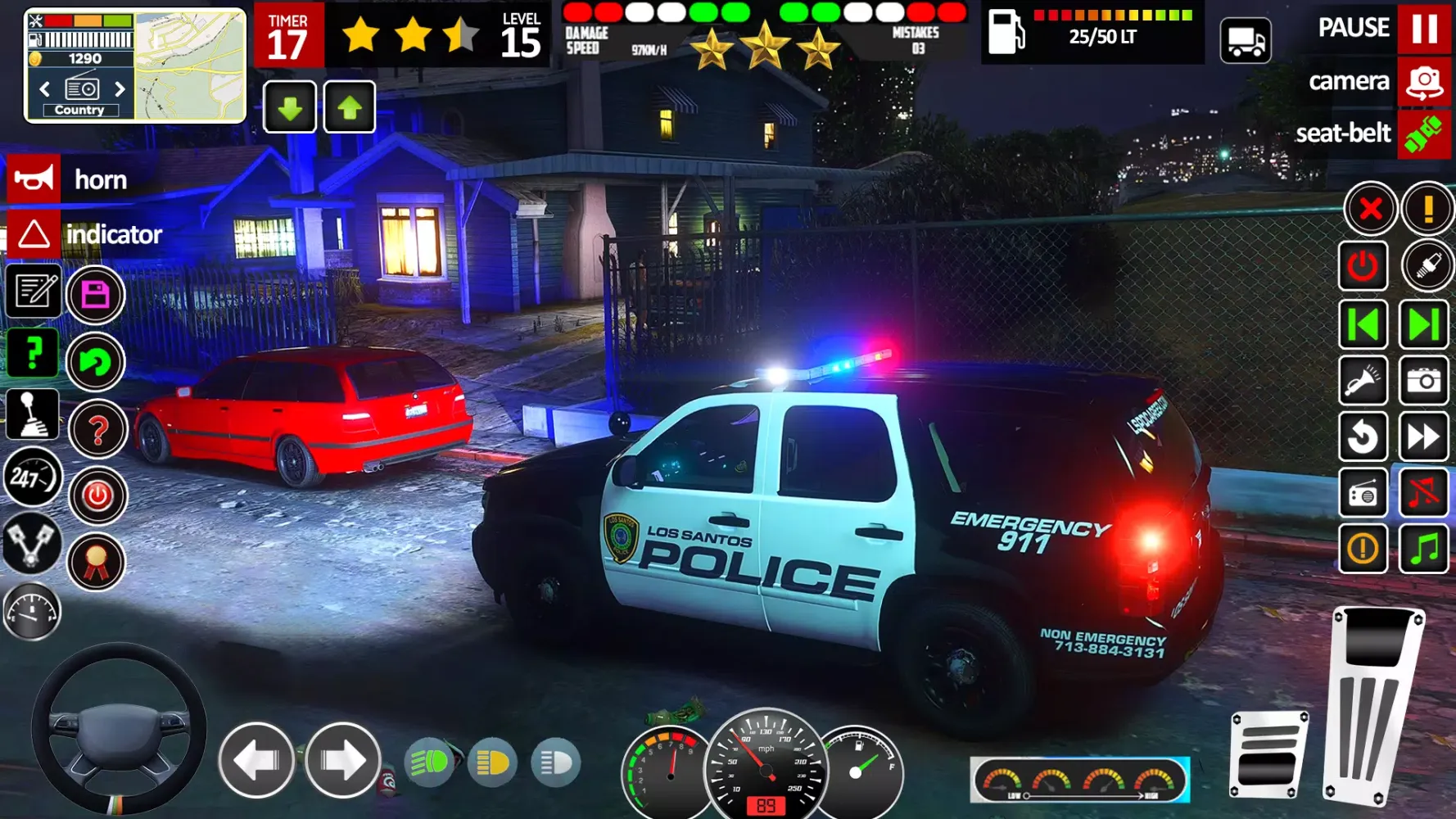 US Police Car Chase Car Games Screenshots