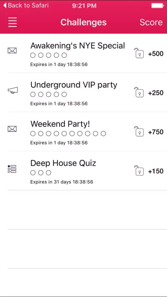 DHA Loyalty Club Ekran Görüntüleri