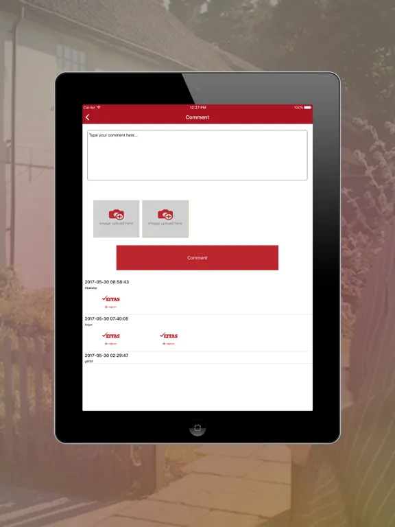 EITAS for contractors iPad  স্ক্রিনশট