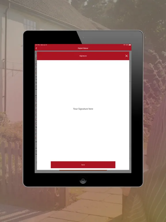 EITAS for contractors iPad  স্ক্রিনশট