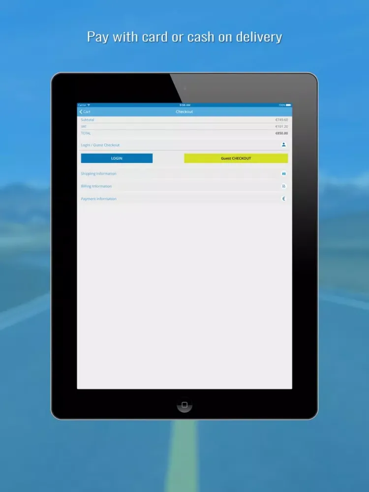 Oil4U iPad  स्क्रीनशॉट