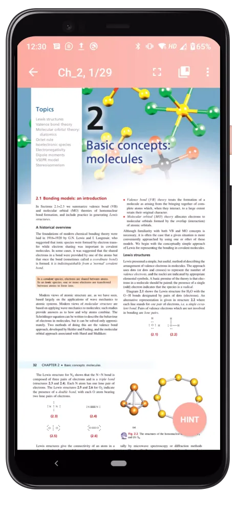 Capturas de tela do Inorganic Chemistry