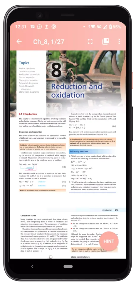 Capturas de tela do Inorganic Chemistry