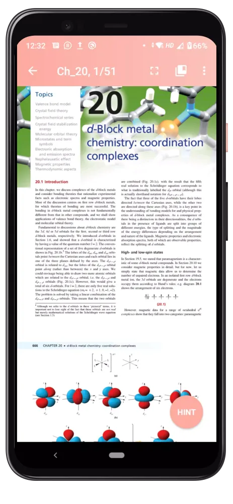 Capturas de tela do Inorganic Chemistry