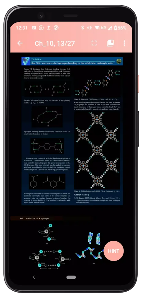 Capturas de tela do Inorganic Chemistry